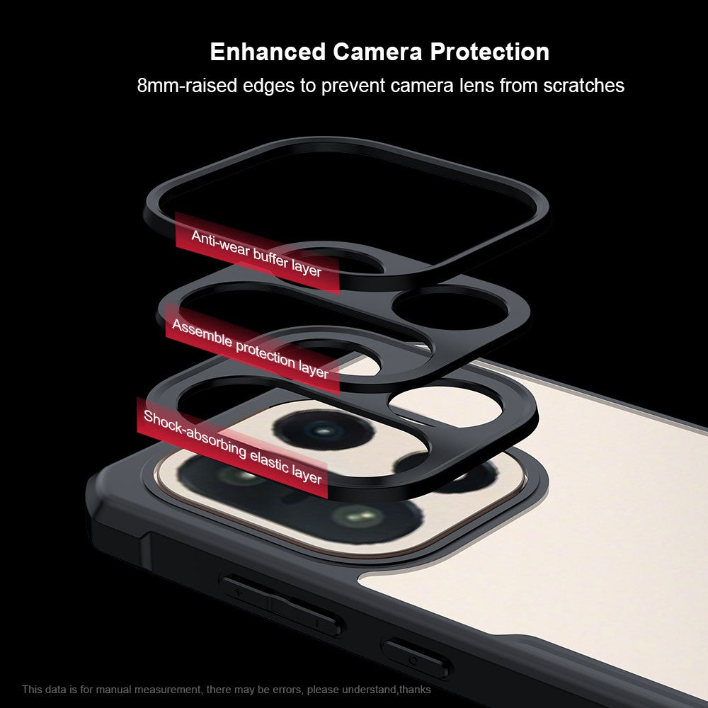 XUNDD TPU + Acrylic Clear Back Phone Case - For OnePlus 15