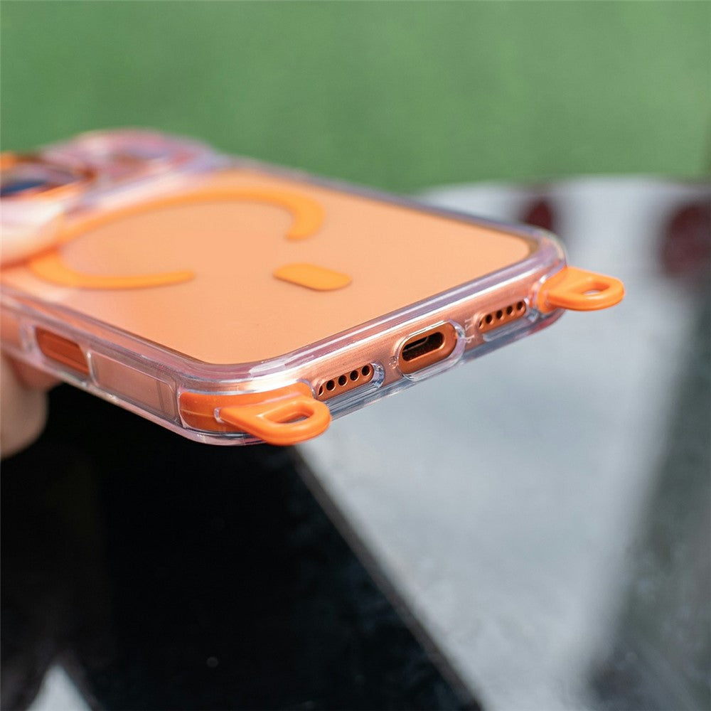 Clear MagSafe PC+TPU Case with 150cm Lanyard - For iPhone 18 Pro / 17 Pro