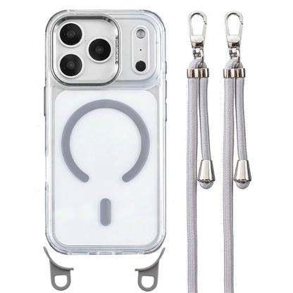 Clear MagSafe PC+TPU Case with 150cm Lanyard - For iPhone 18 Pro / 17 Pro