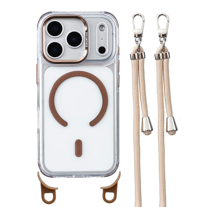 Clear MagSafe PC+TPU Case with 150cm Lanyard - For iPhone 18 Pro / 17 Pro