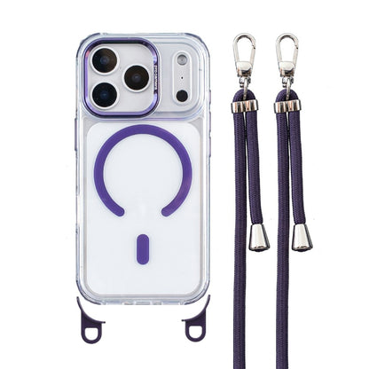 Clear MagSafe PC+TPU Case with 150cm Lanyard - For iPhone 18 Pro / 17 Pro