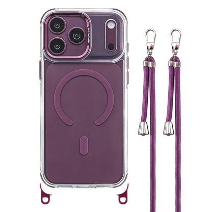 Clear MagSafe PC+TPU Case with 150cm Lanyard - For iPhone 18 Pro / 17 Pro