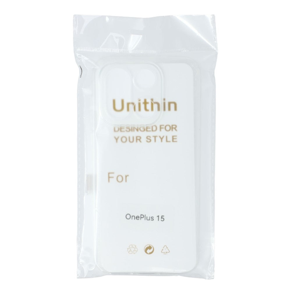 0.7mm Thin Clear TPU Phone Case - For OnePlus 15