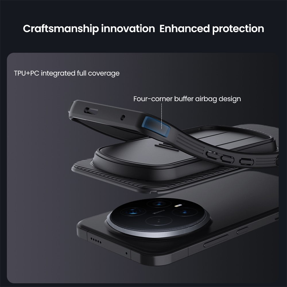 Nillkin CamShield Pro Series Black Case PC + TPU with Camera Slider - For Honor Magic8 Pro