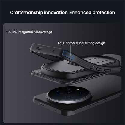 Nillkin CamShield Pro Series Black Case PC + TPU with Camera Slider - For Honor Magic8 Pro