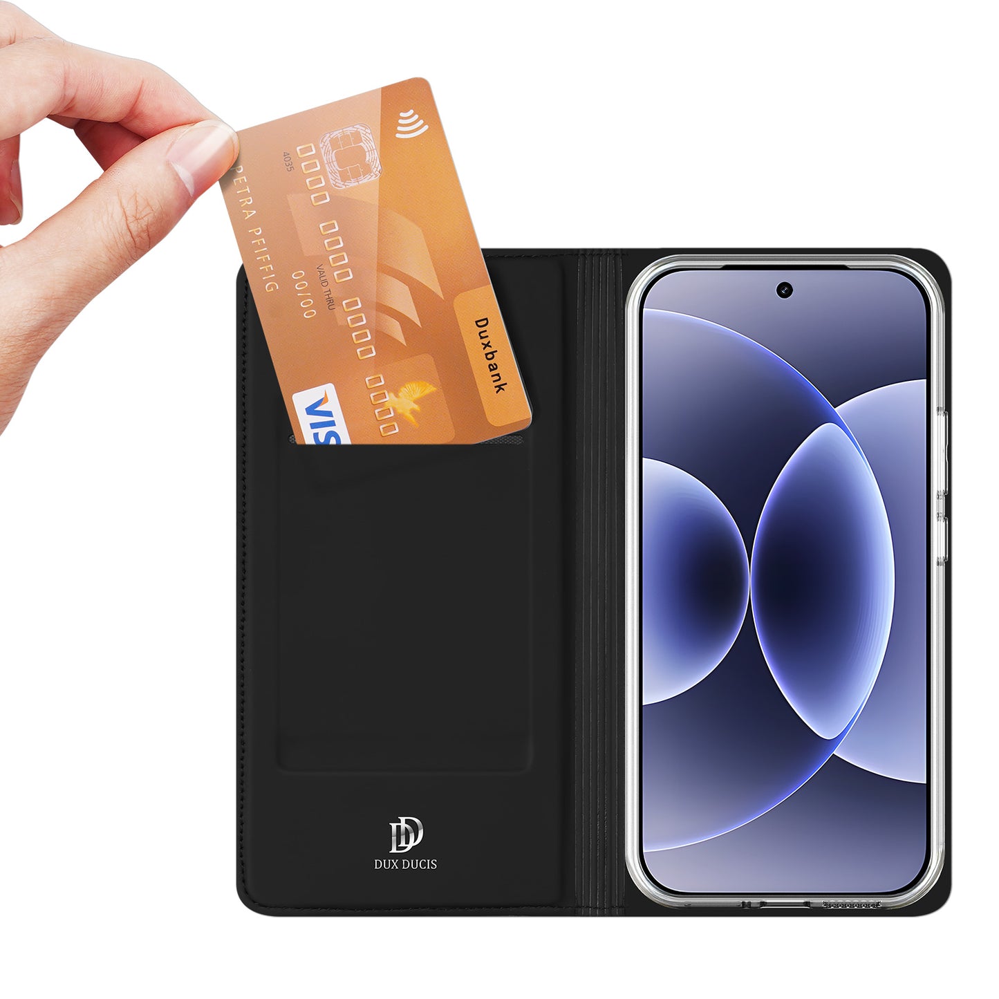 Dux Ducis Skin Pro Series PU Leather Wallet Case - For Xiaomi 17