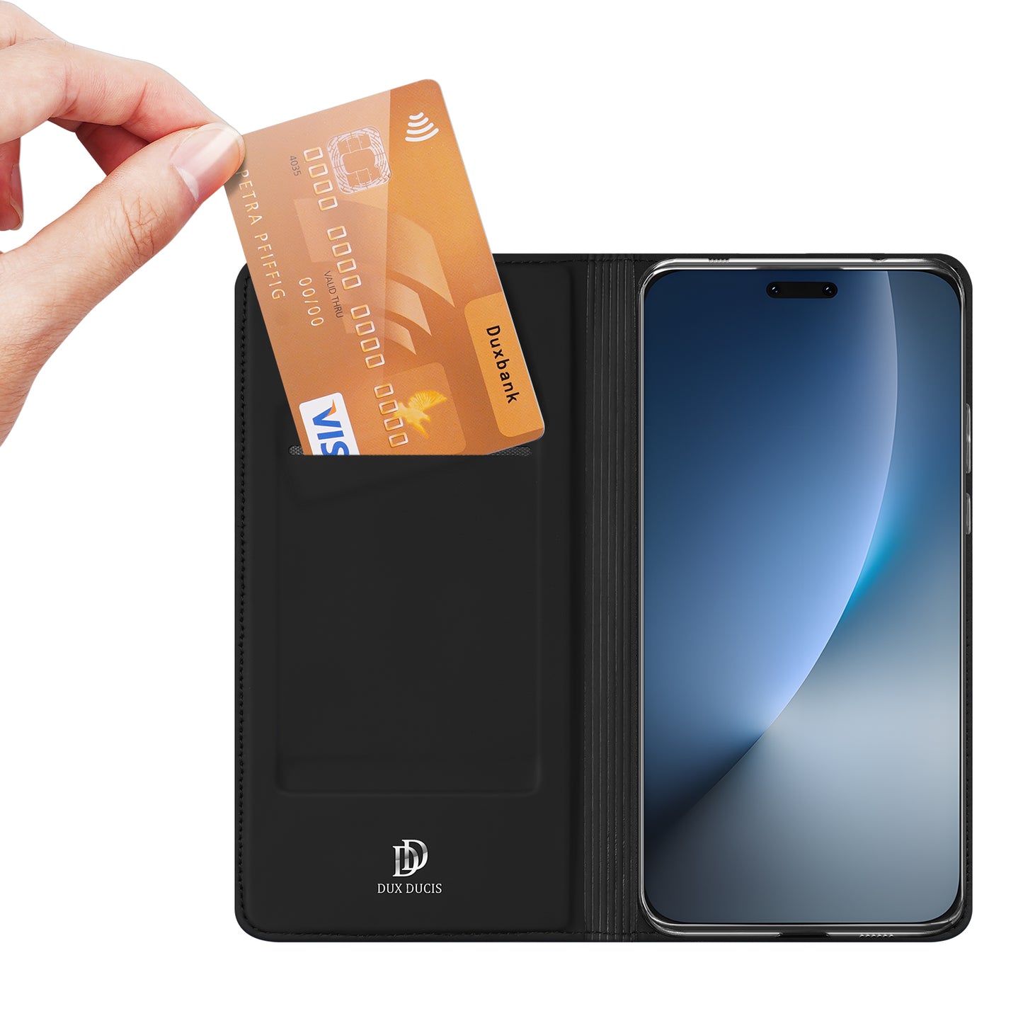 Dux Ducis Skin Pro Series PU Leather Wallet Case - For Honor Magic8 Pro