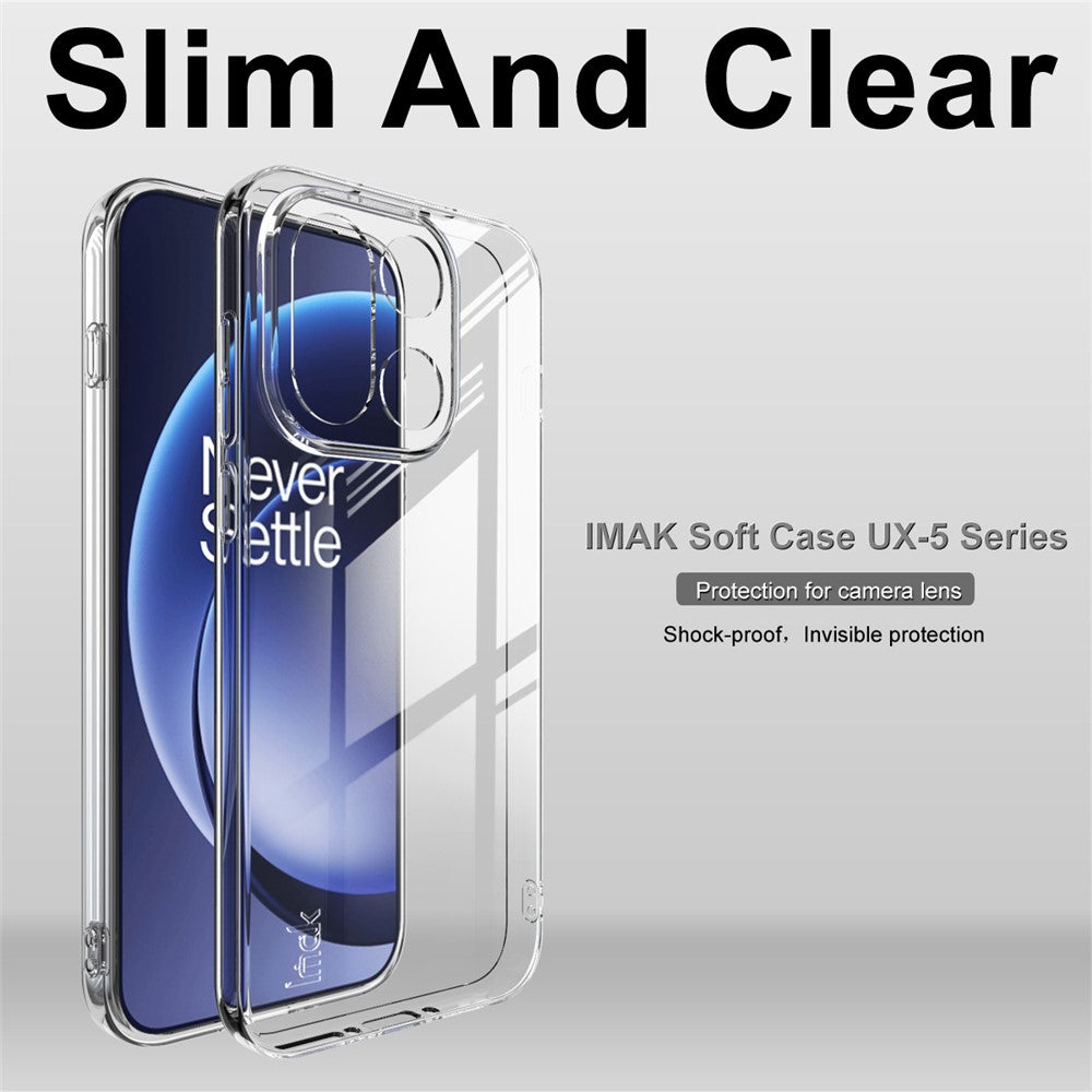 Imak UX-5 Series Clear TPU Case - For OnePlus 15