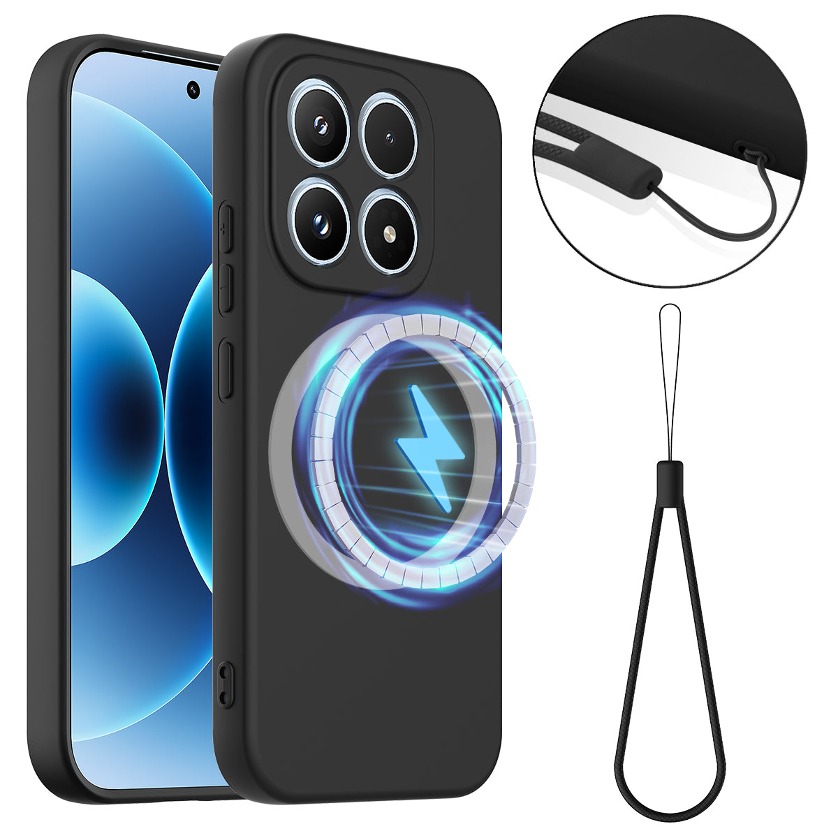 Liquid Silicone MagSafe Case Phone Cover - For Xiaomi 17