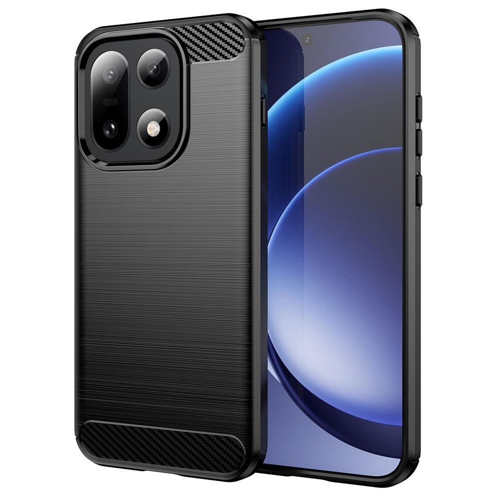 Carbon Fiber Texture Brushed Phone Case - For OnePlus 15