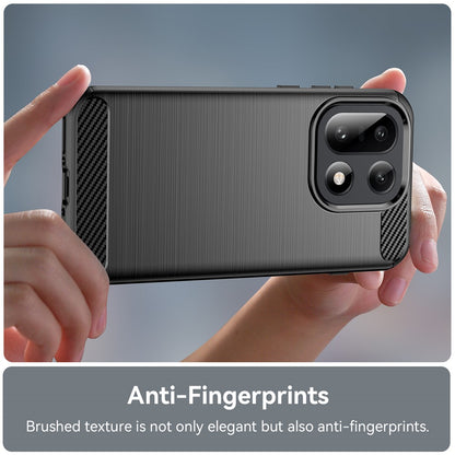 Carbon Fiber Texture Brushed Phone Case - For OnePlus 15