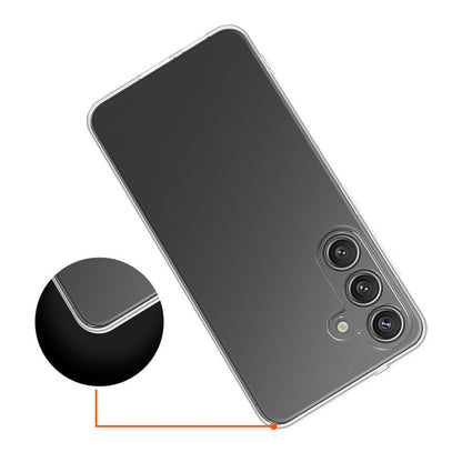 Ultra Thin Flexible TPU Clear Phone Back Case - For Samsung Galaxy S26