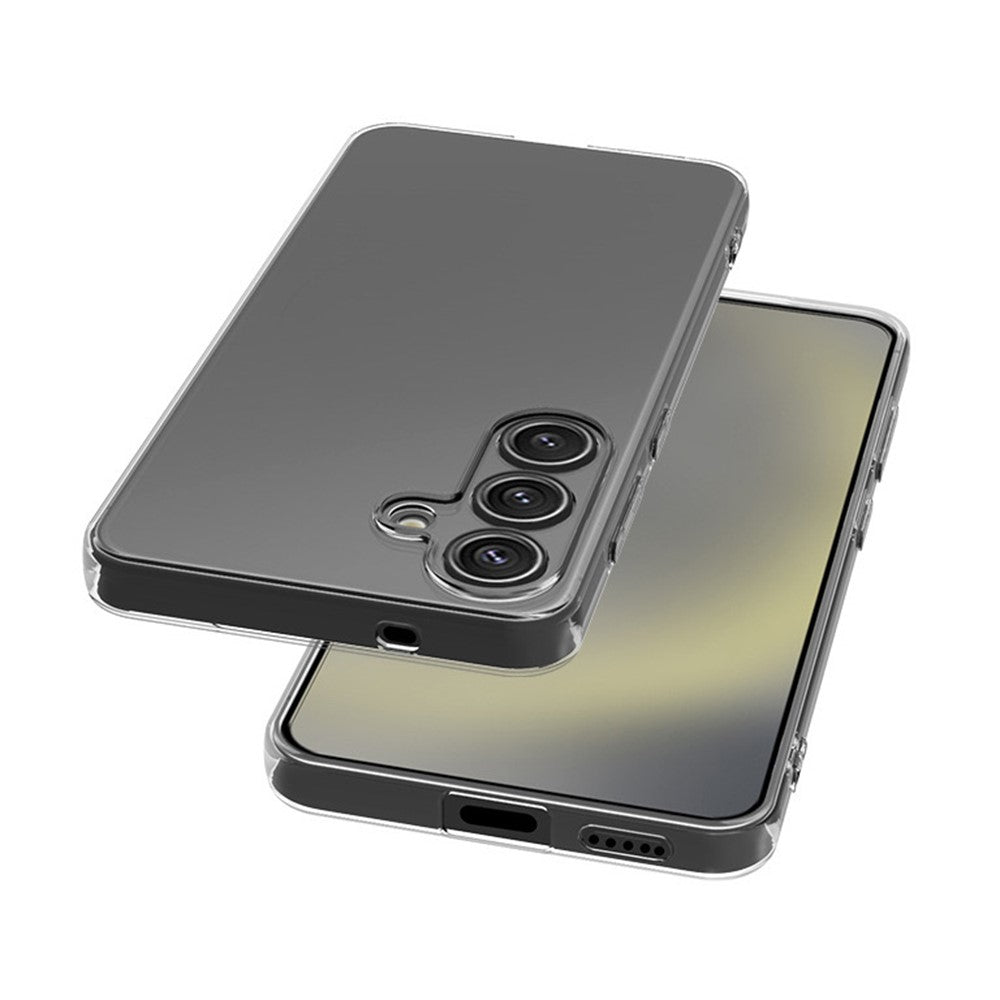 Ultra Thin Flexible TPU Clear Phone Back Case - For Samsung Galaxy S26+