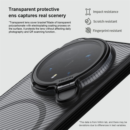 Nillkin CamShield Prop Magnetic Series Clear Lens Lid PC TPU Case - For Honor Magic8 Pro