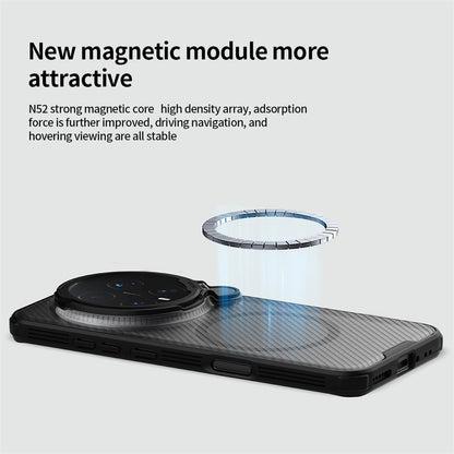 Nillkin CamShield Prop Magnetic Series Clear Lens Lid PC TPU Case - For Honor Magic8 Pro
