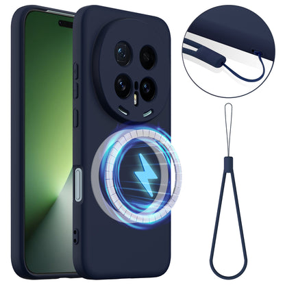 Liquid Silicone MagSafe Case Phone Cover - For Honor Magic8 Pro