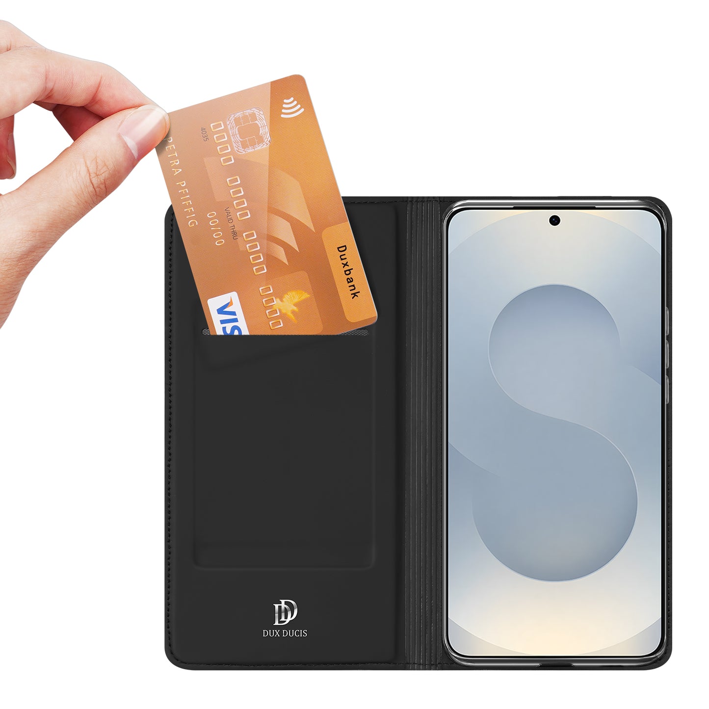 Dux Ducis Skin Pro Series PU Leather Wallet Case - For Samsung Galaxy S26
