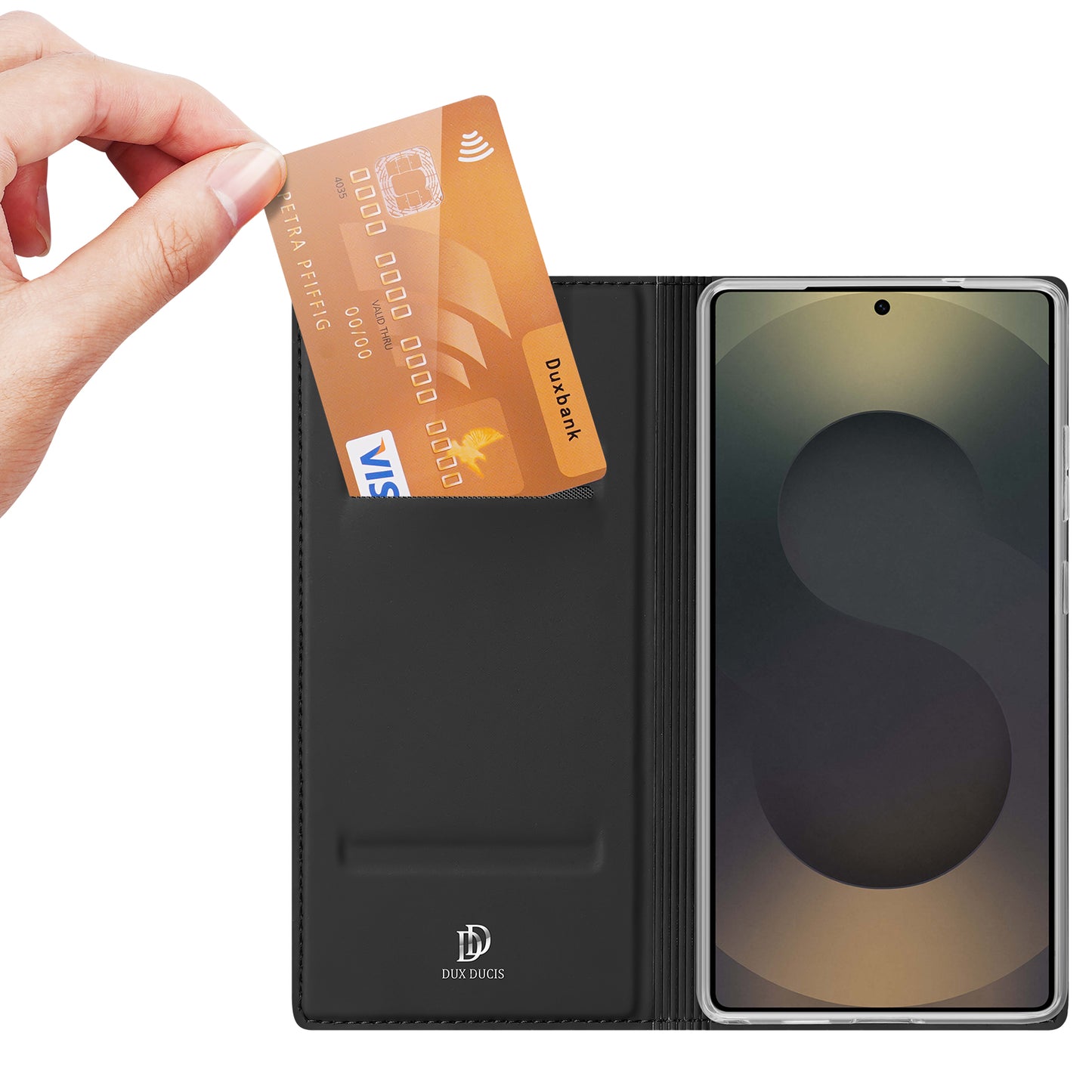 Dux Ducis Skin Pro Series PU Leather Wallet Case (Non-magnetic) - For Samsung Galaxy S26 Ultra