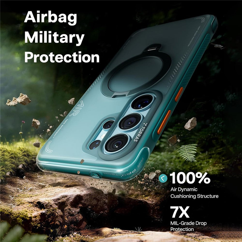 TORRAS Ostand Q3 Air Series PC + TPU Case - For Samsung Galaxy S26 Ultra