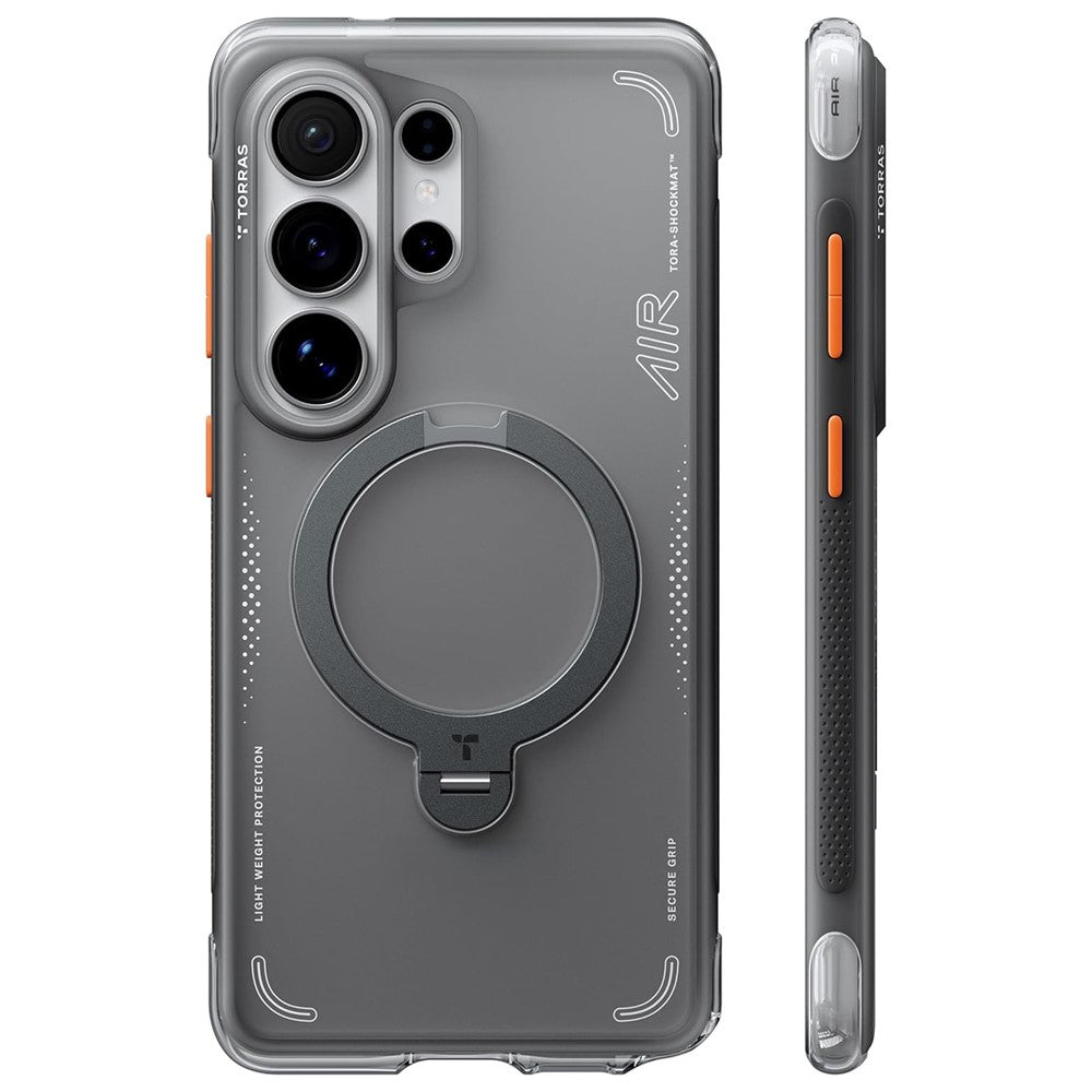 TORRAS Ostand Q3 Air Series PC + TPU Case - For Samsung Galaxy S26 Ultra