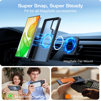TORRAS Guardian-Mag Series Matte PC + TPU Case - For Samsung Galaxy S26 Ultra