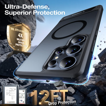 TORRAS Ostand L1 Series MagSafe with Kickstand TPU+PC Case - For Samsung Galaxy S26 Ultra