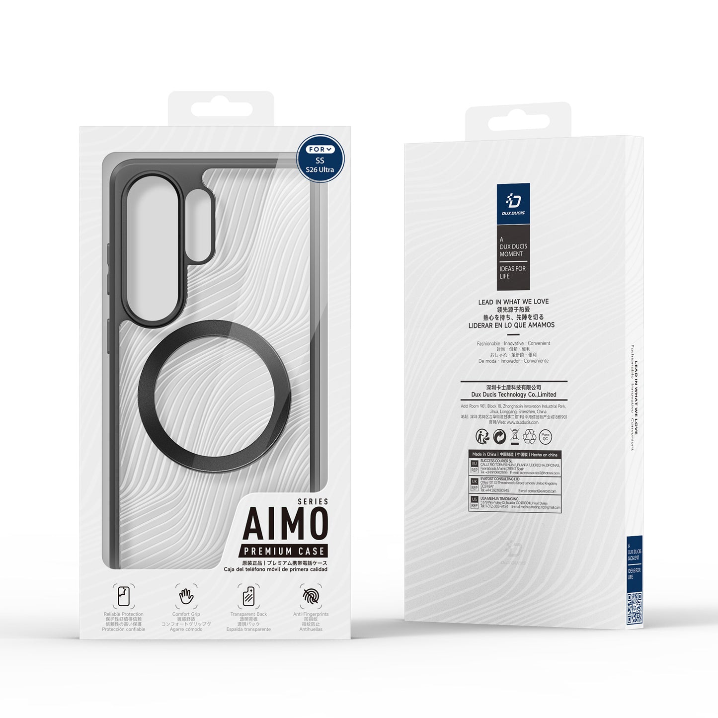 Dux Ducis Aimo Series PC+TPU MagSafe Case (REACH Certification) - For Samsung Galaxy S26 Ultra