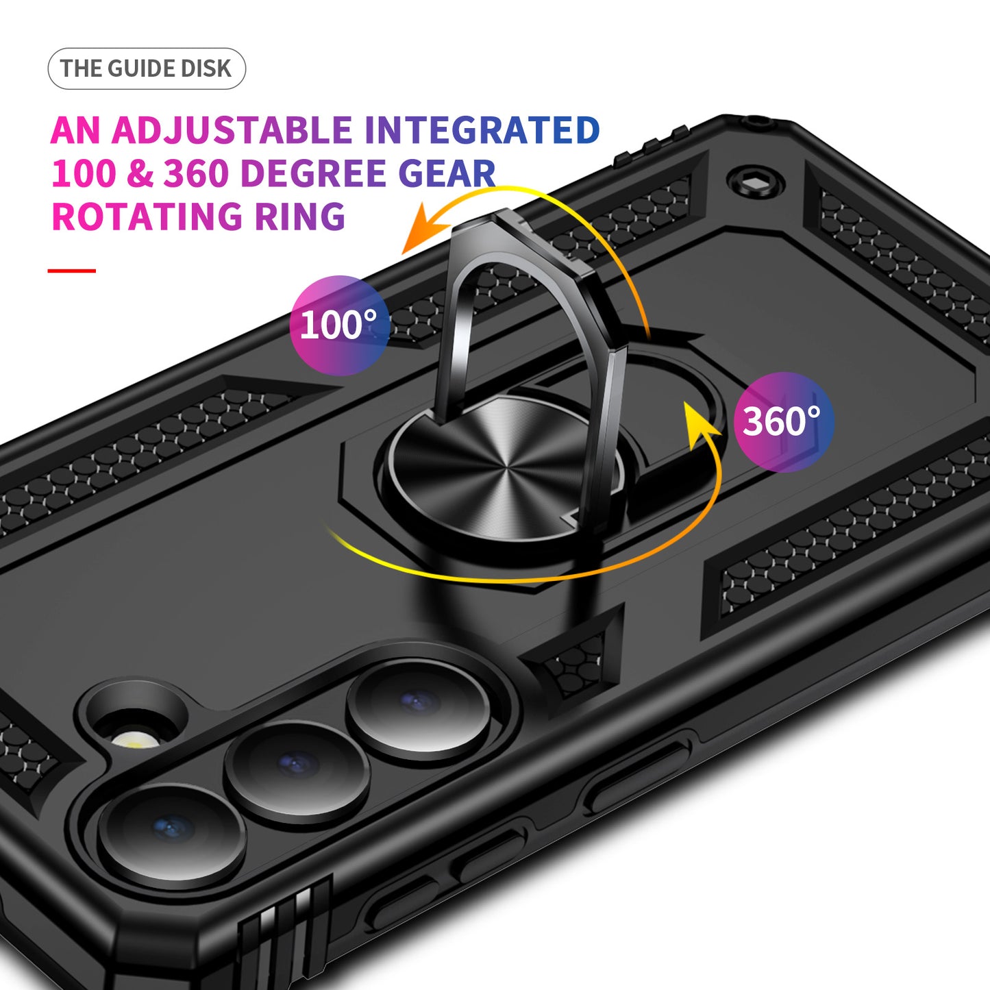 PC + TPU Phone Cover with Kickstand - For Samsung Galaxy S26