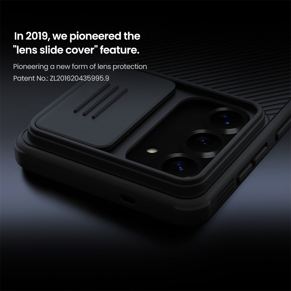 Nillkin CamShield Pro PC + TPU Black Phone Case - For Samsung Galaxy S26