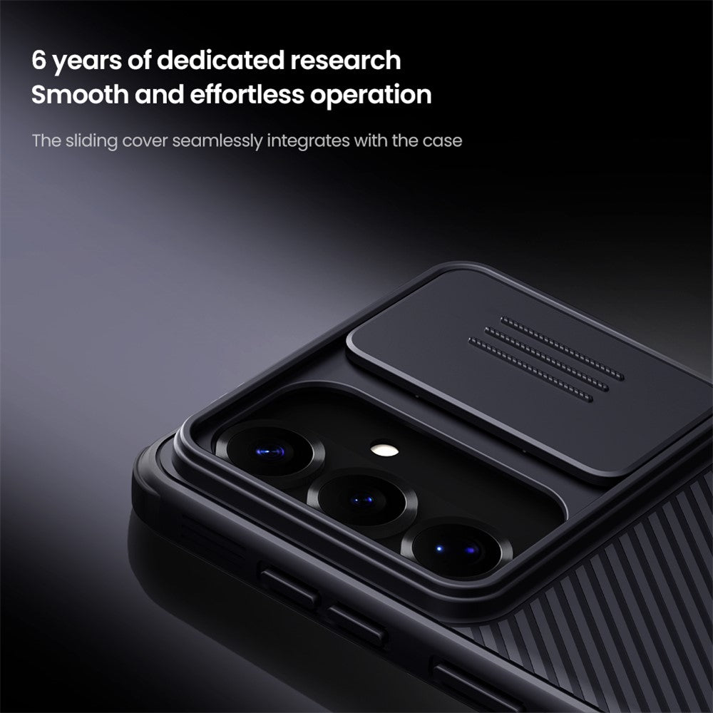 Nillkin CamShield Pro PC + TPU Black Phone Case - For Samsung Galaxy S26