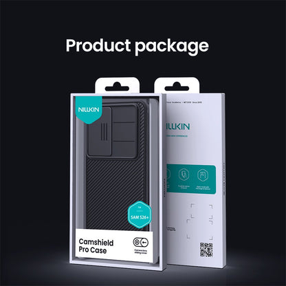 Nillkin CamShield Pro PC + TPU Black Phone Case - For Samsung Galaxy S26+