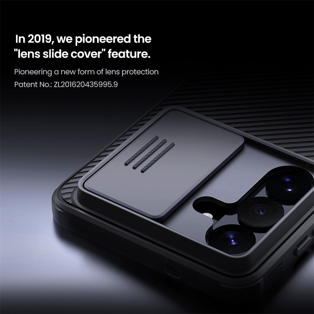 Nillkin CamShield Pro PC + TPU Black Phone Case - For Samsung Galaxy S26+