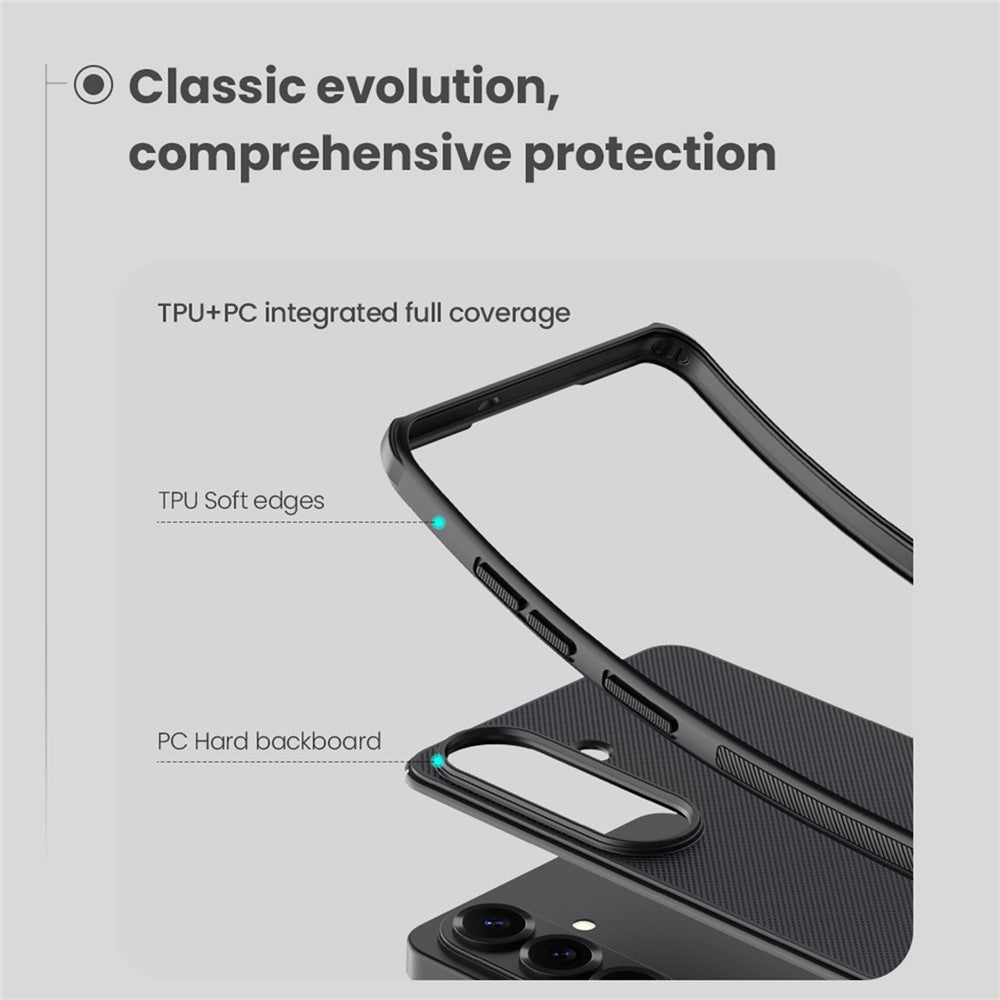 Nillkin Super Frosted Shield Pro MagSafe Black PC + TPU Case - For Samsung Galaxy S26+