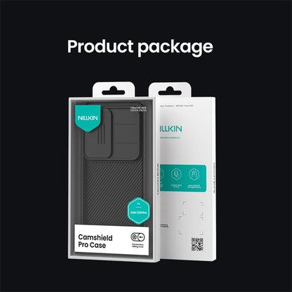 Nillkin CamShield Pro PC + TPU Black Phone Case - For Samsung Galaxy S26 Ultra