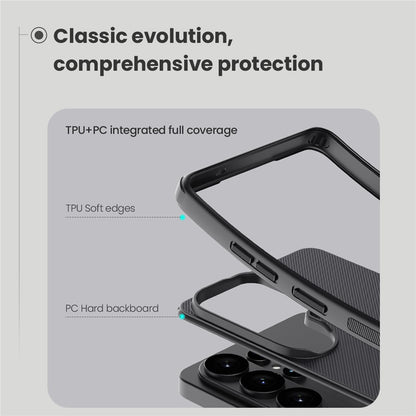 Nillkin Super Frosted Shield Pro MagSafe Black PC + TPU Case - For Samsung Galaxy S26 Ultra