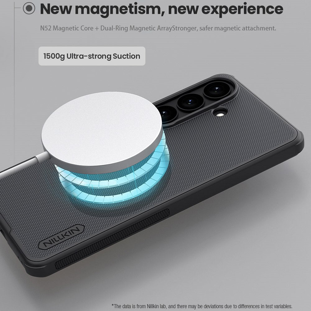 Nillkin Super Frosted Shield Pro MagSafe Black PC + TPU Case - For Samsung Galaxy S26