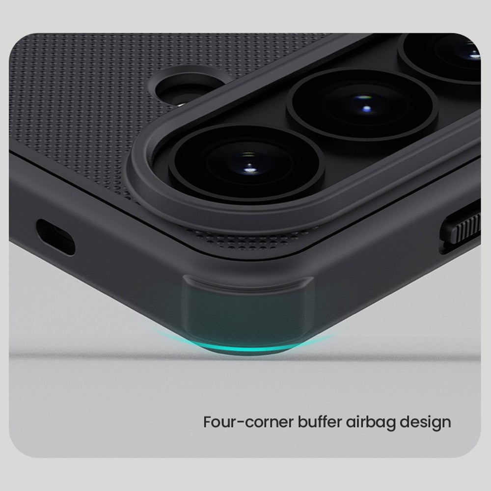 Nillkin Super Frosted Shield Pro MagSafe Black PC + TPU Case - For Samsung Galaxy S26