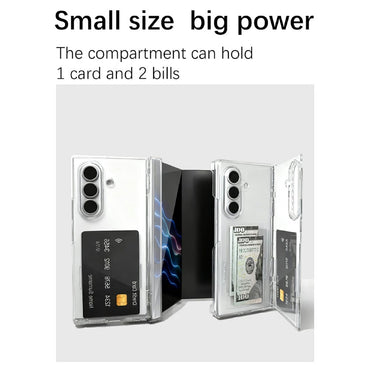 Hard PC Case Card Slot - For Samsung Galaxy Z TriFold