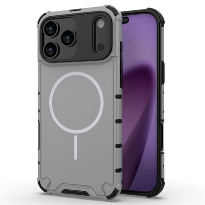 Corrugated Texture Heat Dissipation TPU + PC Phone Case - For iPhone 17 Pro Max