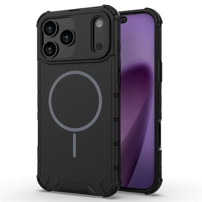 Corrugated Texture Heat Dissipation TPU + PC Phone Case - For iPhone 17 Pro Max