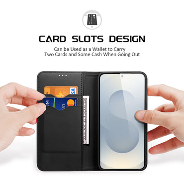 Dux Ducis Hivo Series PU Leather RFID Blocking Wallet Case - For Samsung Galaxy S26