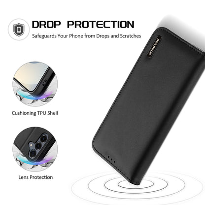 Dux Ducis Hivo Series PU Leather RFID Blocking Wallet Case - For Samsung Galaxy S26