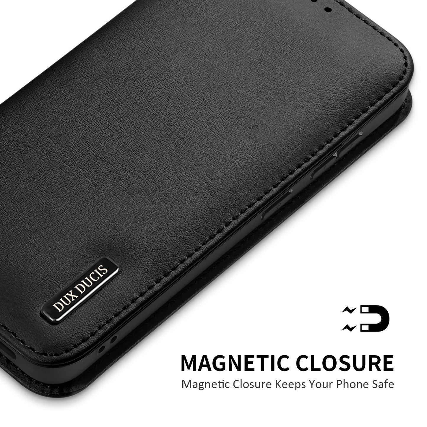Dux Ducis Hivo Series PU Leather RFID Blocking Wallet Case - For Samsung Galaxy S26