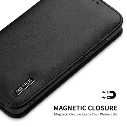 Dux Ducis Hivo Series PU Leather RFID Blocking Wallet Case - For Samsung Galaxy S26