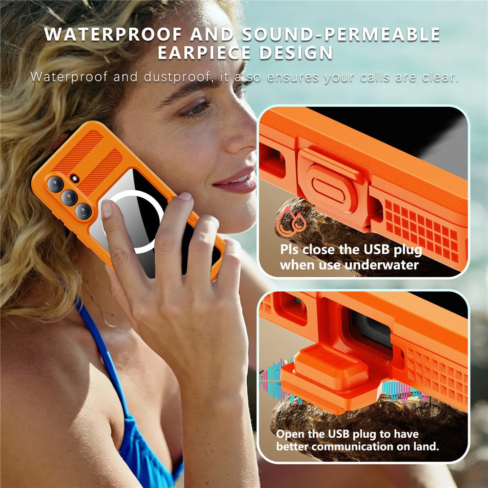 RedPepper IP68 Waterproof Case MagSafe Phone Cover - For Samsung Galaxy S26+