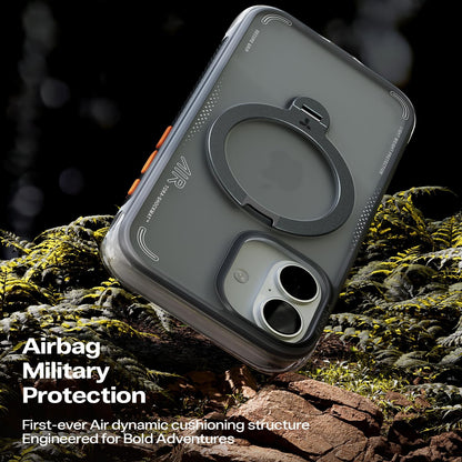 TORRAS Ostand Q3 Air Series Case with MagSafe PC + TPU Phone Cover - For iPhone 17