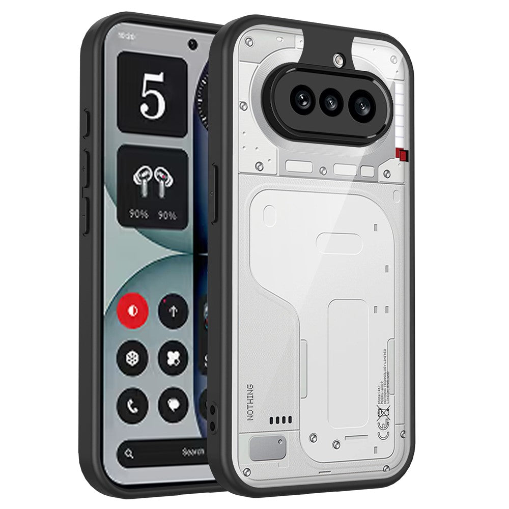 Matte Clear PC + TPU Shockproof Phone Case - For Nothing Phone (4a)