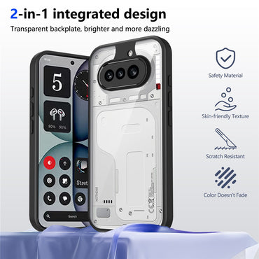 Matte Clear PC + TPU Shockproof Phone Case - For Nothing Phone (4a)