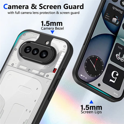 Matte Clear PC + TPU Shockproof Phone Case - For Nothing Phone (4a)