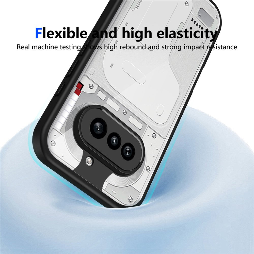 Matte Clear PC + TPU Shockproof Phone Case - For Nothing Phone (4a)